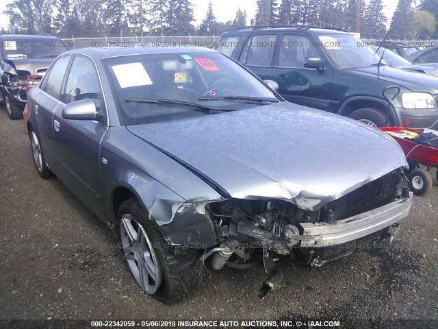 WAUDF78E36A207524 - 2006 AUDI A4 2.0T QUATTRO BLUE photo 1