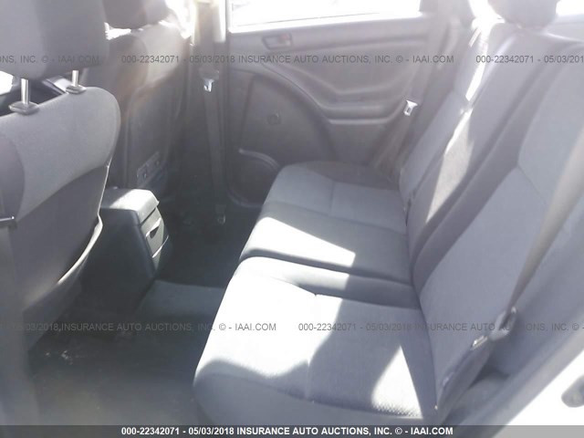 2T1KR32E93C153544 - 2003 TOYOTA COROLLA MATRIX XR SILVER photo 8