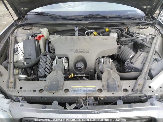 2G4WB52K841247322 - 2004 BUICK REGAL LS 棕色 照片 10