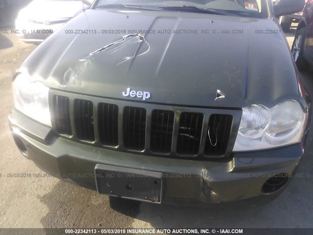 1J8GR48K27C675206 - 2007 JEEP GRAND CHEROKEE LAREDO/COLUMBIA/FREEDOM GREEN photo 6