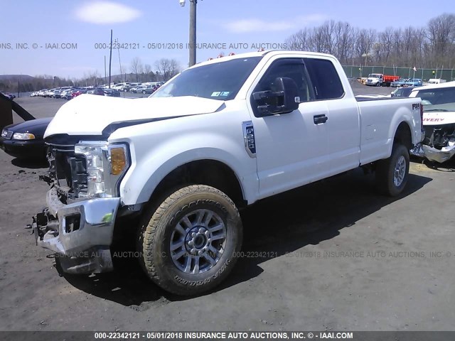 1FT7X2B63HED03361 - 2017 FORD F250 SUPER DUTY WHITE photo 2