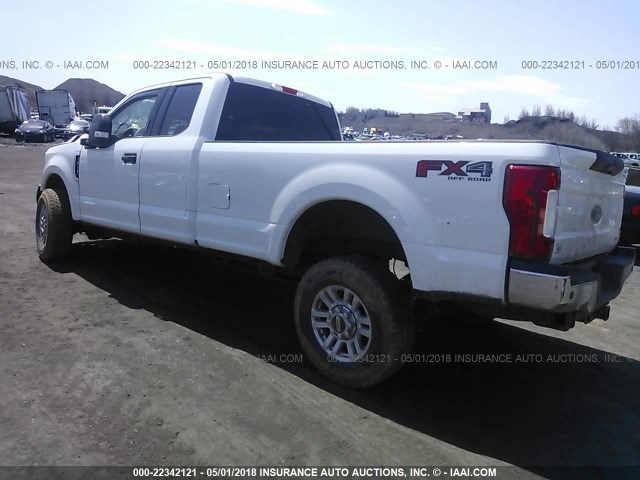 1FT7X2B63HED03361 - 2017 FORD F250 SUPER DUTY WHITE photo 3