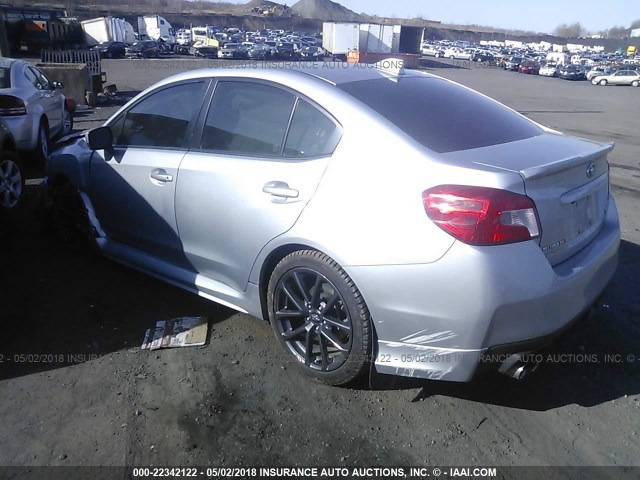 JF1VA1C62J9812556 - 2018 SUBARU WRX PREMIUM SILVER photo 3