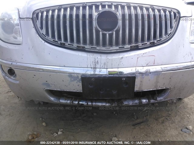 5GAEV13D09J136536 - 2009 BUICK ENCLAVE CX SILVER photo 6