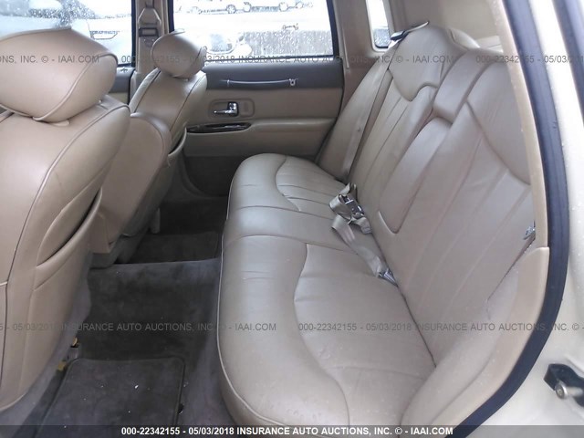 1LNLM81W3VY618811 - 1997 LINCOLN TOWN CAR EXECUTIVE CREAM photo 8