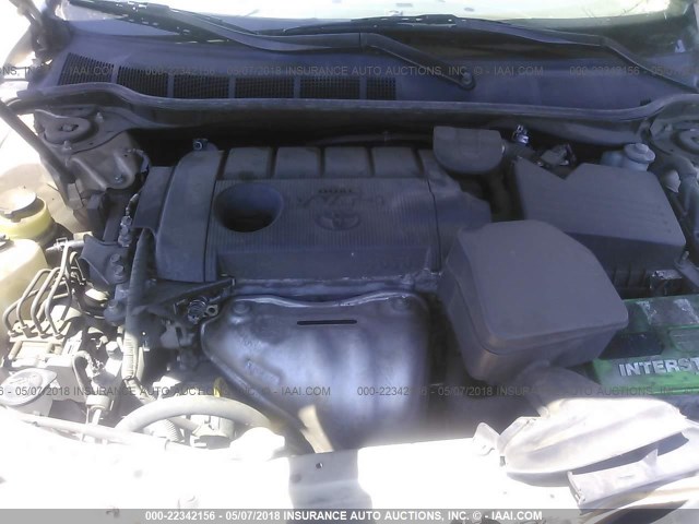 4T4BF3EK4BR091564 - 2011 TOYOTA CAMRY SE/LE/XLE GOLD photo 10