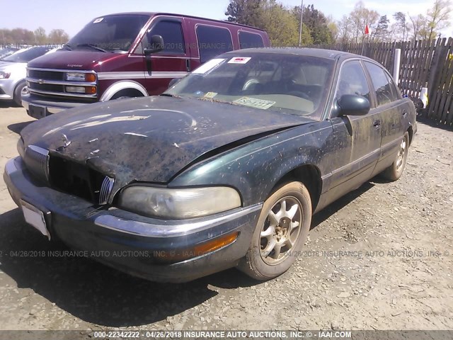 1G4CW52K9Y4117051 - 2000 BUICK PARK AVENUE  GREEN photo 2