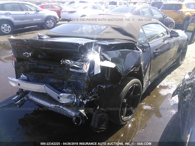 1G1FK3D64J0105283 - 2018 CHEVROLET CAMARO ZL1 黑色 照片 4