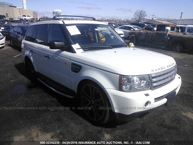 SALSH23446A977665 - 2006 LAND ROVER RANGE ROVER SPORT SUPERCHARGED WHITE photo 1