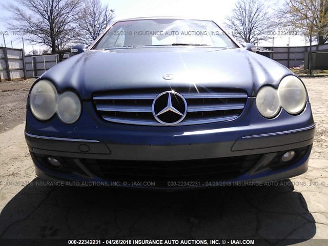 WDBTK56F27T078206 - 2007 MERCEDES-BENZ CLK 350 GRAY photo 6