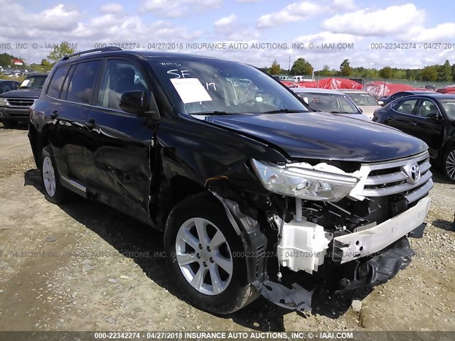 5TDBK3EH5DS208090 - 2013 TOYOTA HIGHLANDER PLUS/SE BLACK photo 1