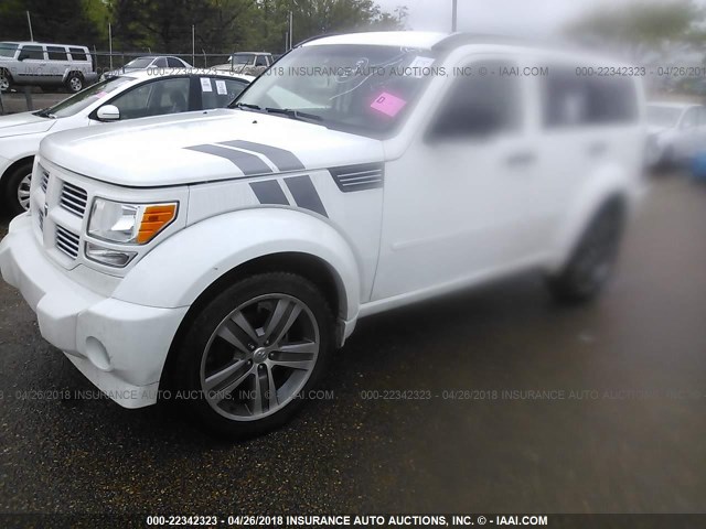 1D4PT6GX4BW589309 - 2011 DODGE NITRO DETONATOR WHITE photo 2