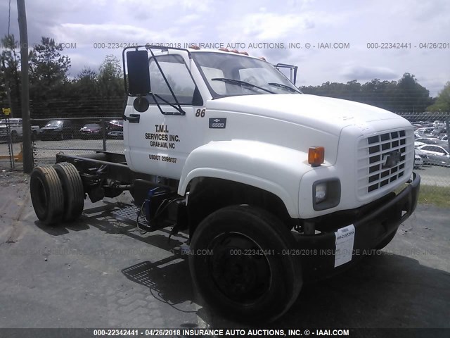 1GBK7H1D6XJ100827 - 1999 CHEVROLET C-SERIES C7H042 WHITE photo 1