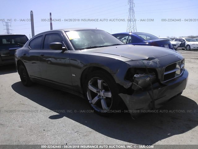 2B3KA33V79H578508 - 2009 DODGE CHARGER SXT GRAY photo 1