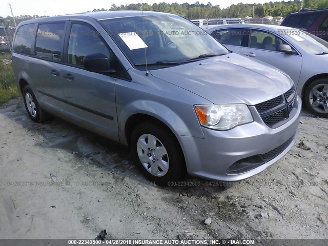 2C4RRGAG5DR642761 - 2013 RAM TRADESMAN GRAY photo 1