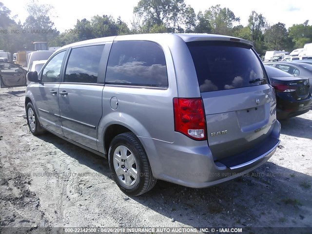 2C4RRGAG5DR642761 - 2013 RAM TRADESMAN GRAY photo 3