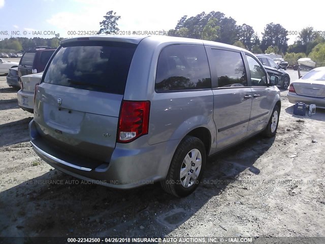 2C4RRGAG5DR642761 - 2013 RAM TRADESMAN GRAY photo 4