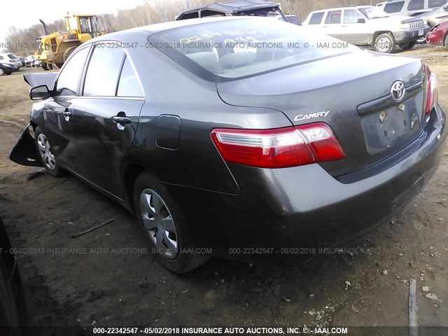 4T4BE46K29R050853 - 2009 TOYOTA CAMRY SE/LE/XLE GRAY photo 3