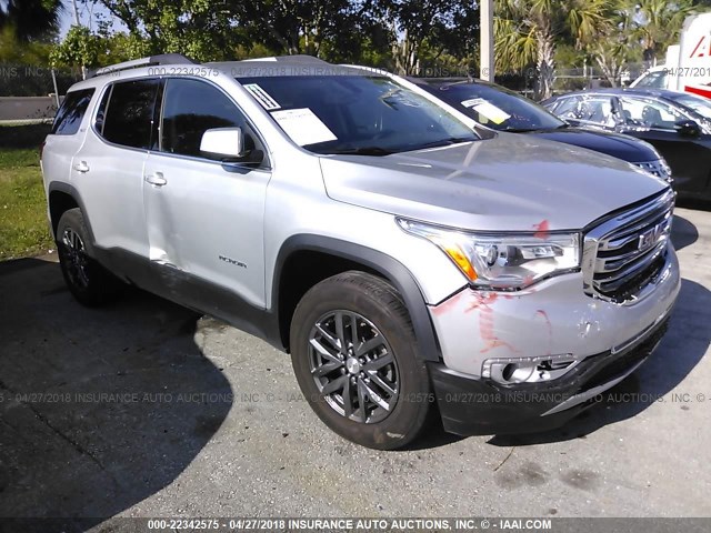 1GKKNMLS9JZ175489 - 2018 GMC ACADIA SLT-1 Srebrny zdjęcie 1