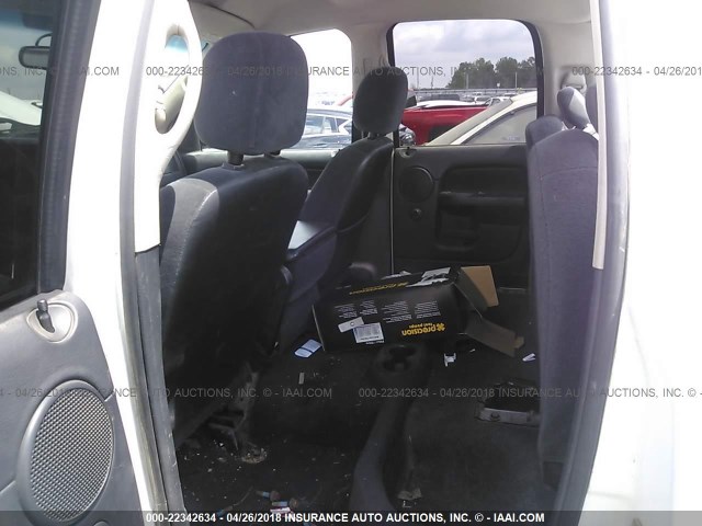 3D7KU28C14G235103 - 2004 DODGE RAM 2500 ST/SLT 白色 照片 8