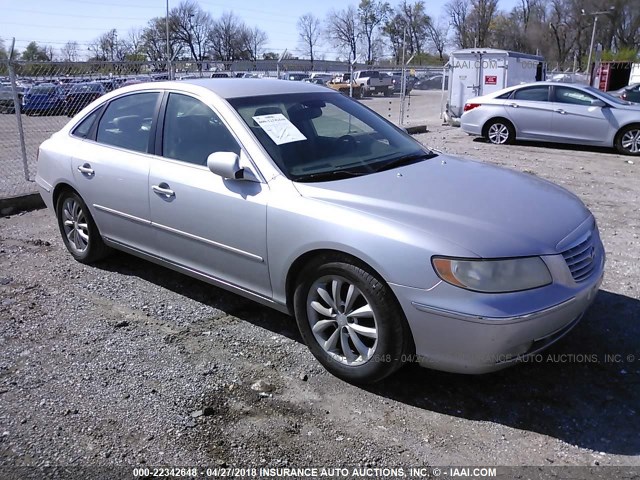 KMHFC46F96A058823 - 2006 HYUNDAI AZERA SE/LIMITED SILVER photo 1