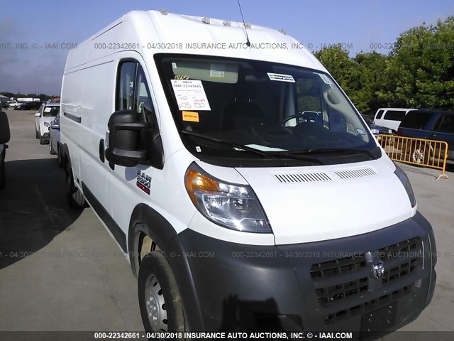 3C6TRVDG7HE546635 - 2017 RAM PROMASTER 2500 2500 HIGH WHITE photo 1