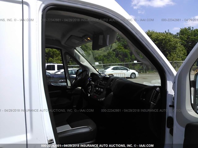3C6TRVDG7HE546635 - 2017 RAM PROMASTER 2500 2500 HIGH WHITE photo 5