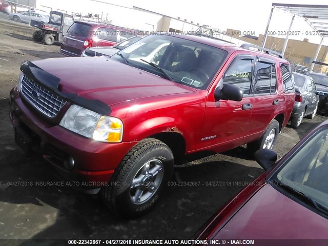1FMZU73K64UB50125 - 2004 FORD EXPLORER XLT/XLT SPORT/NBX RED photo 2
