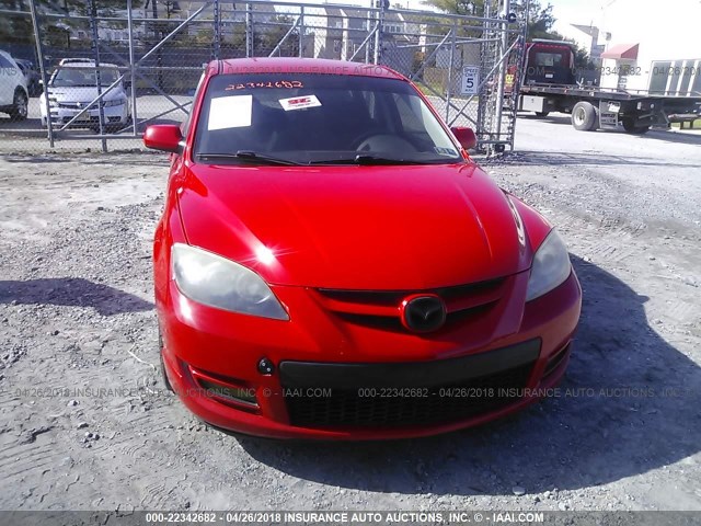 JM1BK34M471626642 - 2007 MAZDA SPEED 3 红色 照片 6