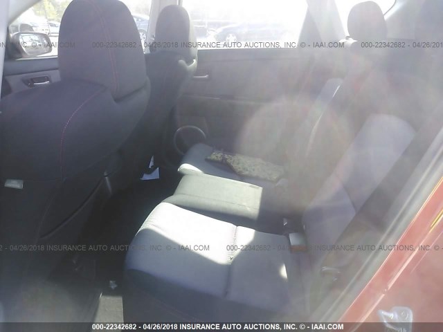 JM1BK34M471626642 - 2007 MAZDA SPEED 3 红色 照片 8