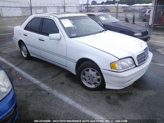 WDBHA29G2XF765423 - 1999 MERCEDES-BENZ C 280 WHITE photo 1