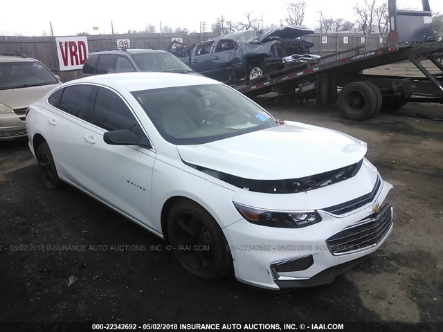 1G1ZB5ST8HF134018 - 2017 CHEVROLET MALIBU LS 白色 照片 1