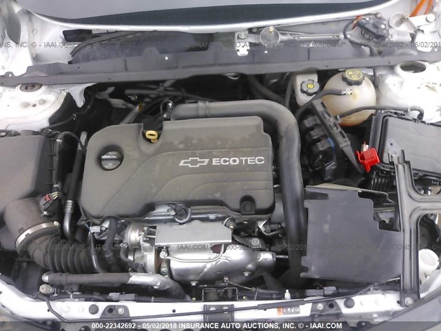 1G1ZB5ST8HF134018 - 2017 CHEVROLET MALIBU LS 白色 照片 10