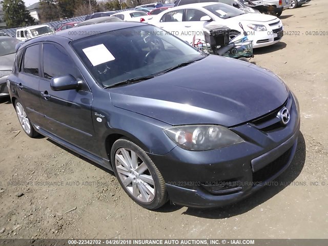 JM1BK34L581140625 - 2008 MAZDA SPEED 3 灰色 照片 1