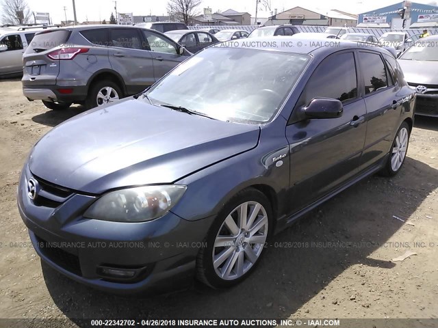 JM1BK34L581140625 - 2008 MAZDA SPEED 3 灰色 照片 2