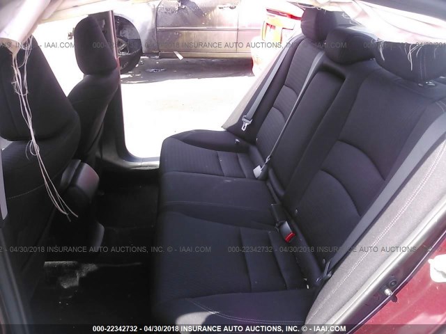 1HGCR2F52FA045480 - 2015 HONDA ACCORD SPORT 勃艮第红 照片 8