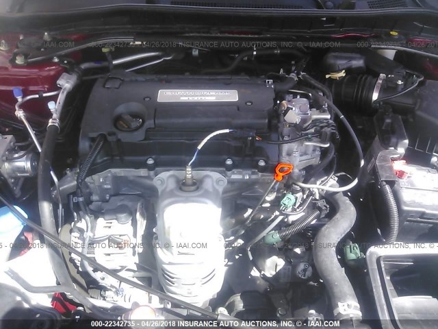 1HGCR2F50HA202068 - 2017 HONDA ACCORD SPORT 红色 照片 10
