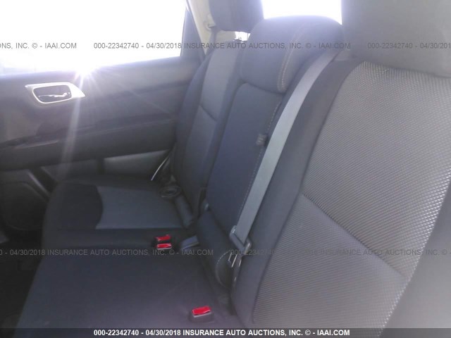 5N1DR2MM0HC638416 - 2017 NISSAN PATHFINDER S/SV/SL/PLATINUM 白色 照片 8