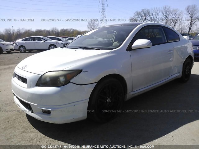 JTKDE167070207486 - 2007 TOYOTA SCION TC 白色 照片 2