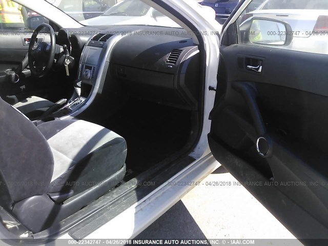 JTKDE167070207486 - 2007 TOYOTA SCION TC 白色 照片 5