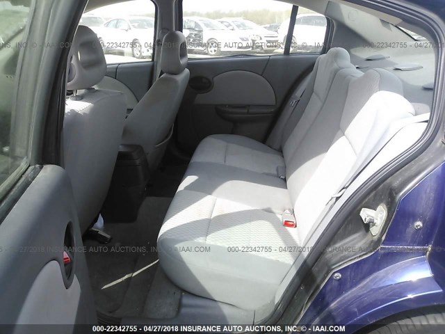 1G8AJ55F96Z201468 - 2006 SATURN ION LEVEL 2 Mavi foto 8