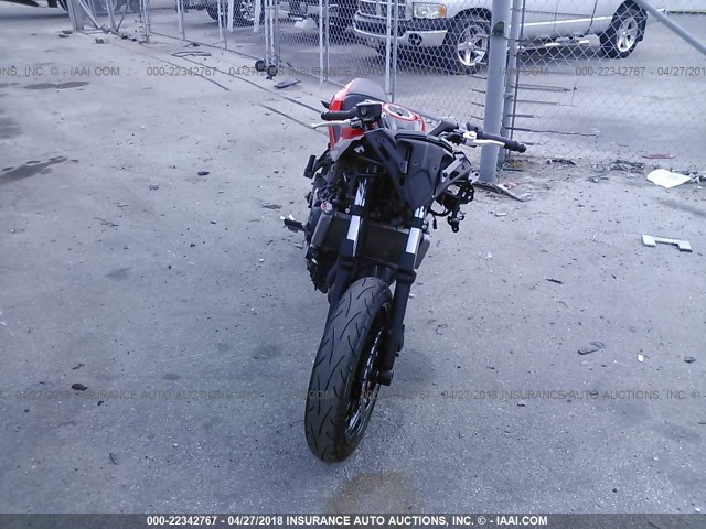 JKAEXEJ10HDA01740 - 2017 KAWASAKI EX650 J ნარინჯისფერი ფოტო 5