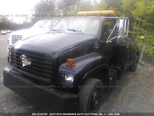 1GBJ6H1J8VJ100992 - 1997 CHEVROLET C-SERIES C6H042 BLACK photo 2