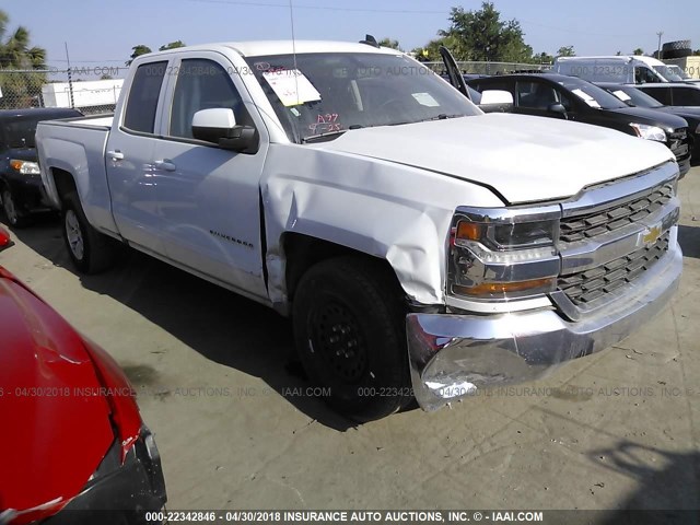 1GCRCREC9JZ134864 - 2018 CHEVROLET SILVERADO C1500 LT WHITE photo 1