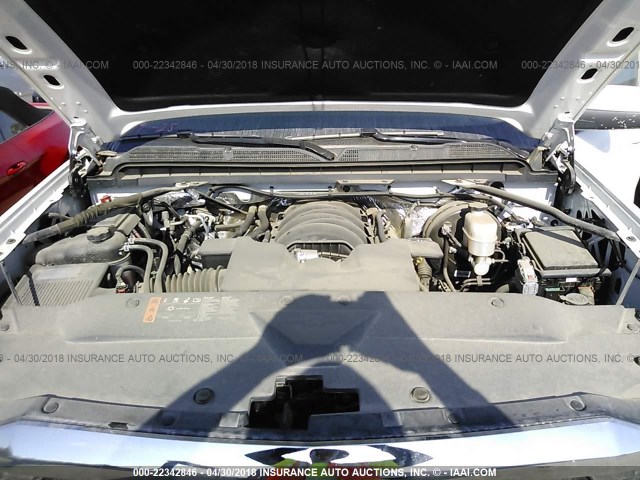 1GCRCREC9JZ134864 - 2018 CHEVROLET SILVERADO C1500 LT Weiß Foto 10