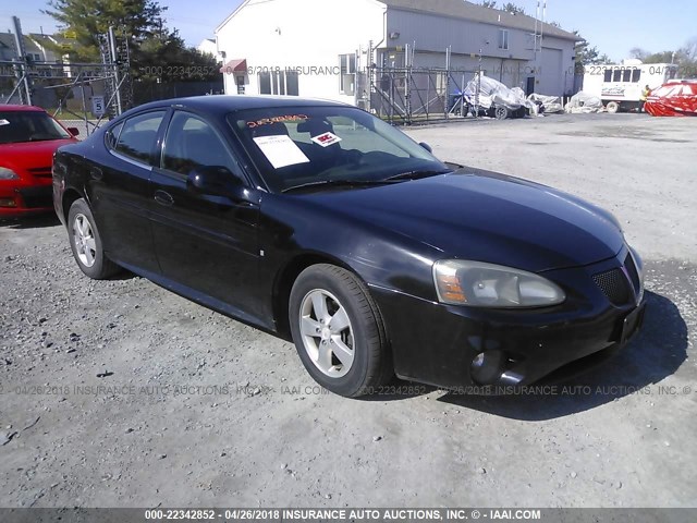 2G2WP552881106603 - 2008 PONTIAC GRAND PRIX BLACK photo 1