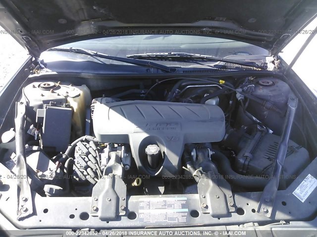 2G2WP552881106603 - 2008 PONTIAC GRAND PRIX BLACK photo 10