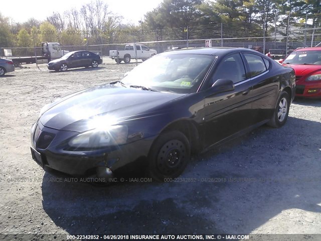 2G2WP552881106603 - 2008 PONTIAC GRAND PRIX BLACK photo 2