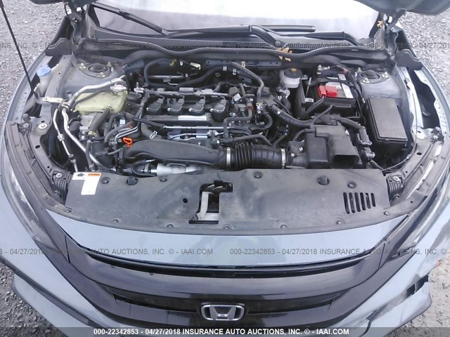 SHHFK7H93HU425059 - 2017 HONDA CIVIC SPORT TOURING Light Blue photo 10