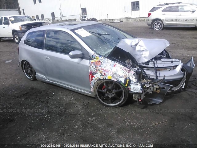 SHHEP33502U308878 - 2002 HONDA CIVIC SI SILVER photo 1